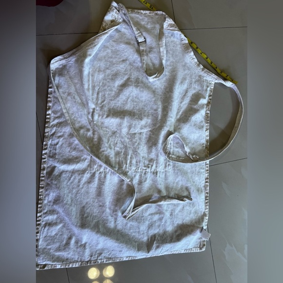 My Texas House Polyester/Cotton Floral Ruffle Chef Home Cook Apron in Green - Picture 8 of 15